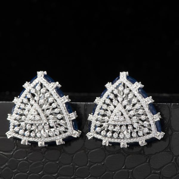 Modish Triangle Earrings