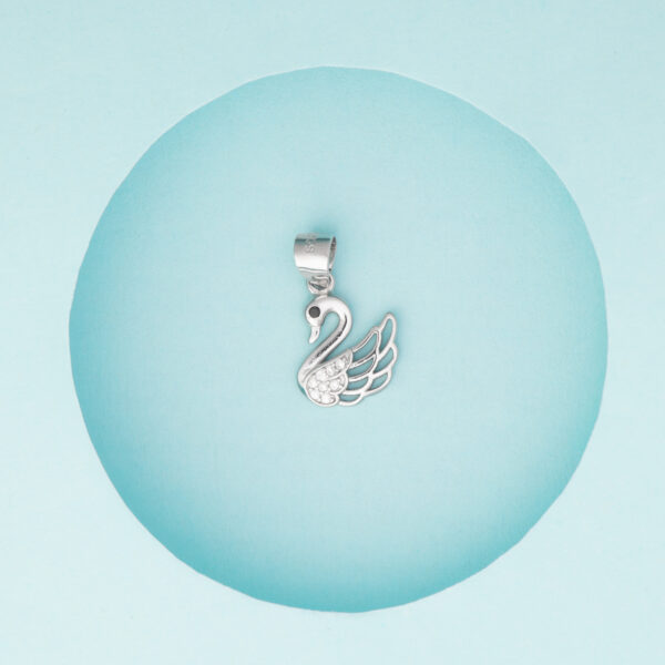 Beachside Swan Pendant Charm