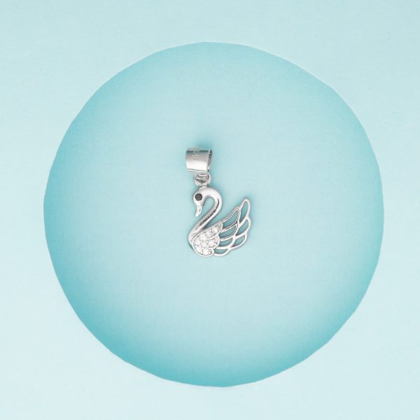 Beachside Swan Pendant Charm