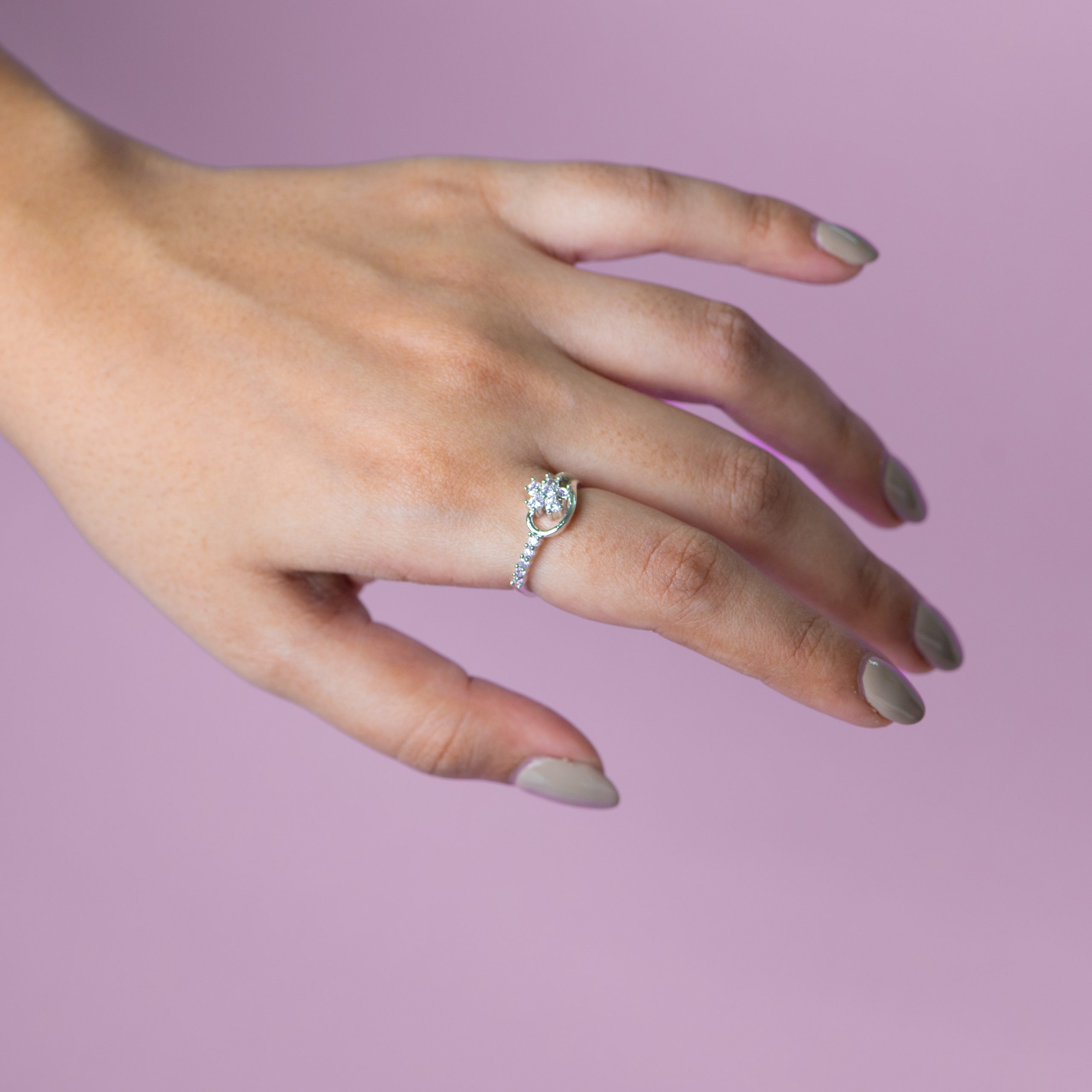 Bouquet of One Floral Ring