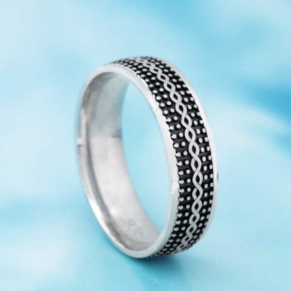 Braided Strength Silver Band