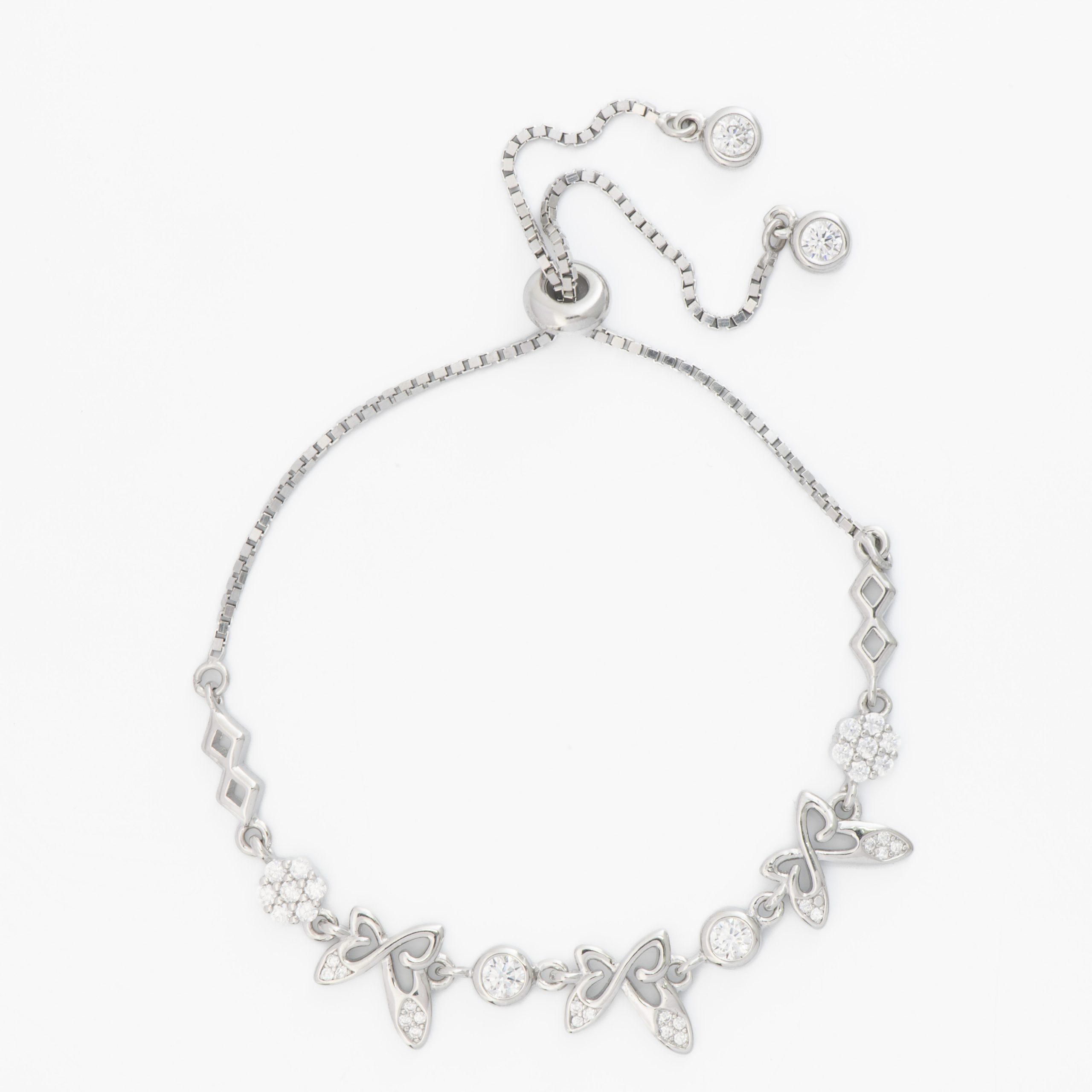 Butterfly In Wind Adjustable Bracelet