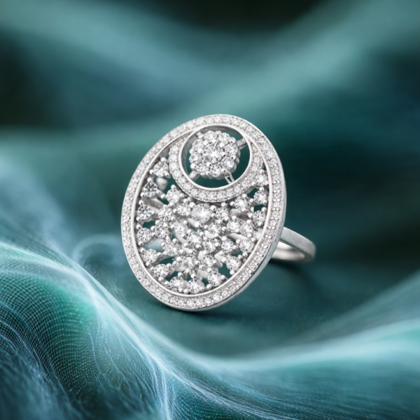 Celestial Harmony Statement Ring