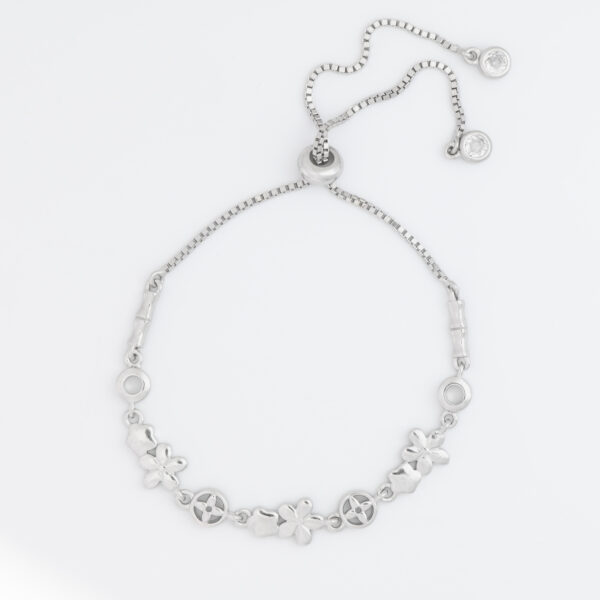 Chic Floral Adjustable Bracelet