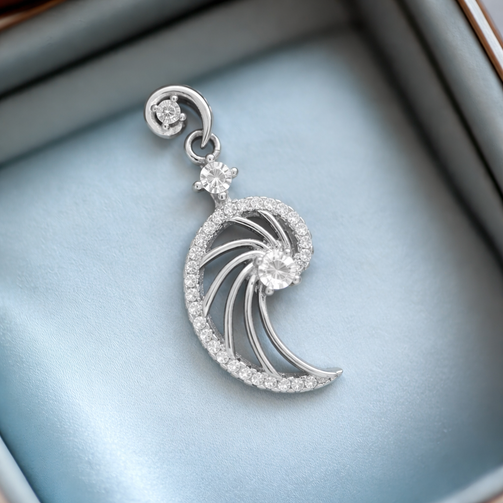 Crystal Drop Pendant Charm - cg