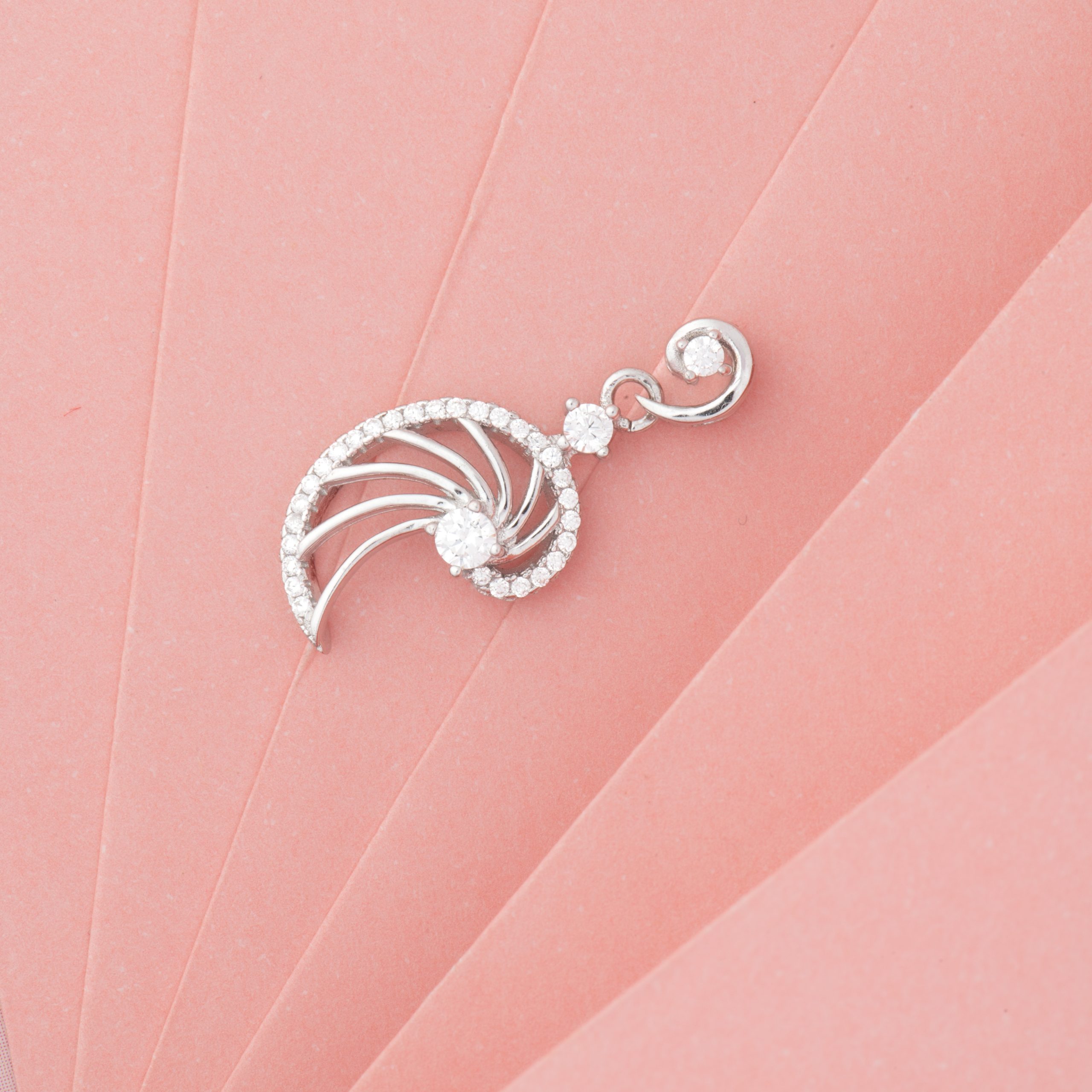 Crystal Drop Pendant Charm