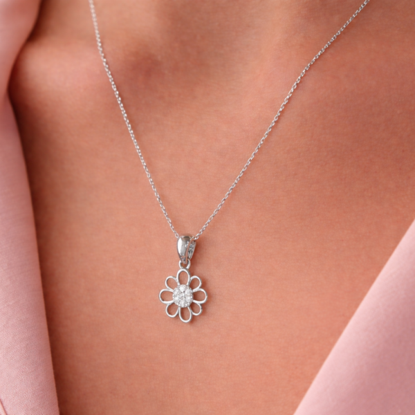 Cute Floral Pendant Charm