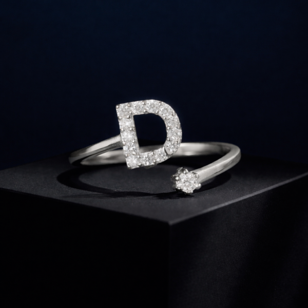 "D" Open Ring