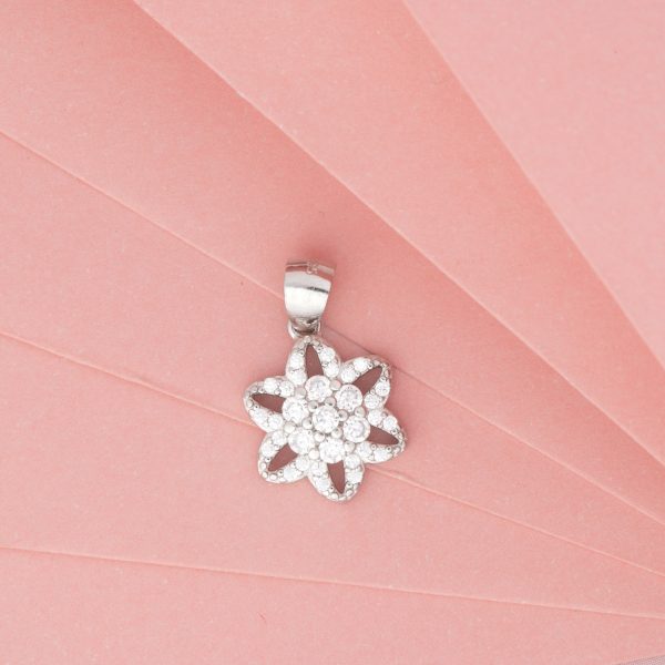 Delicate Flower Pendant Charm