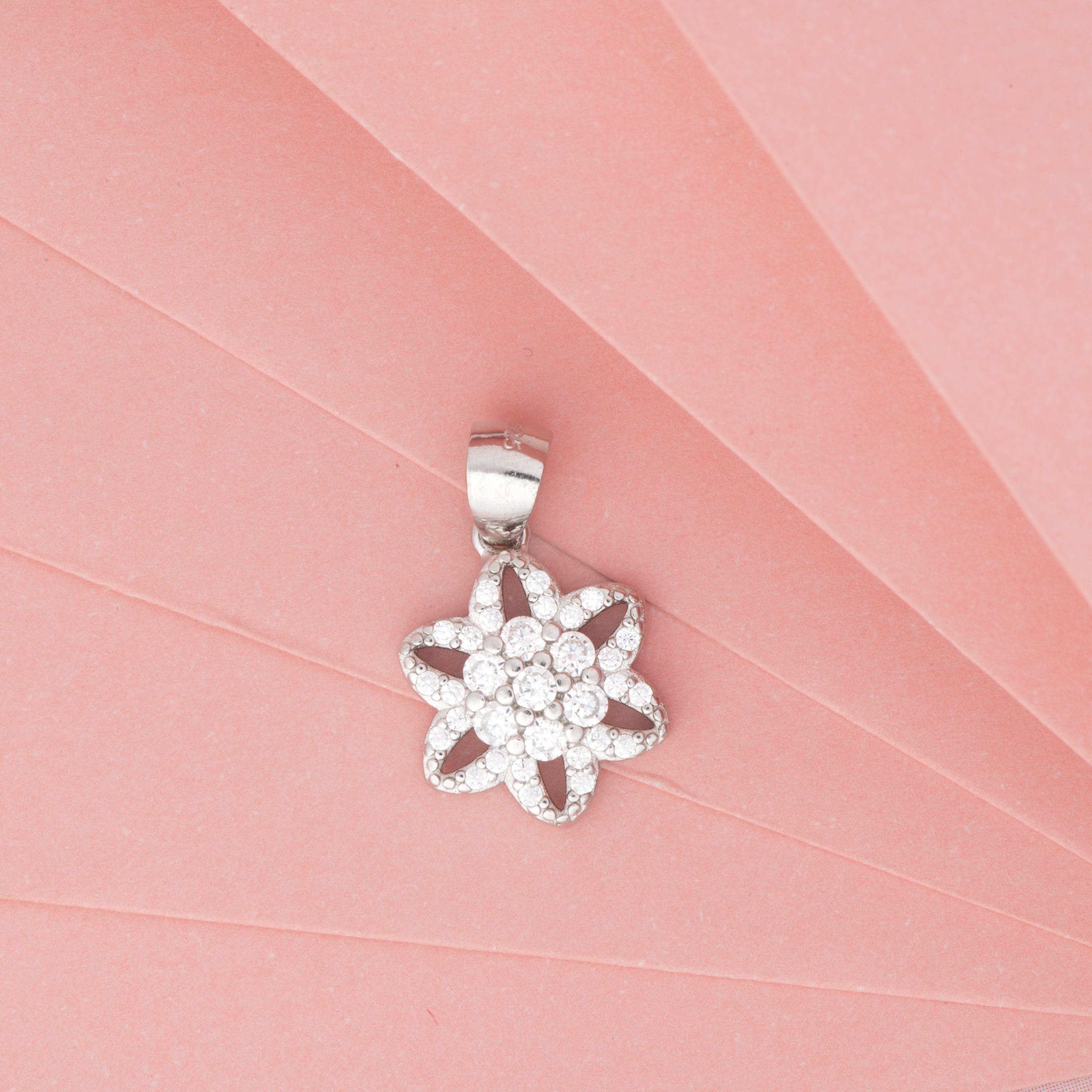 Delicate Flower Pendant Charm