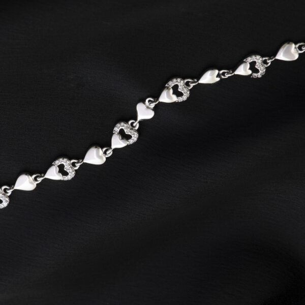 Entangled Heart Bracelet