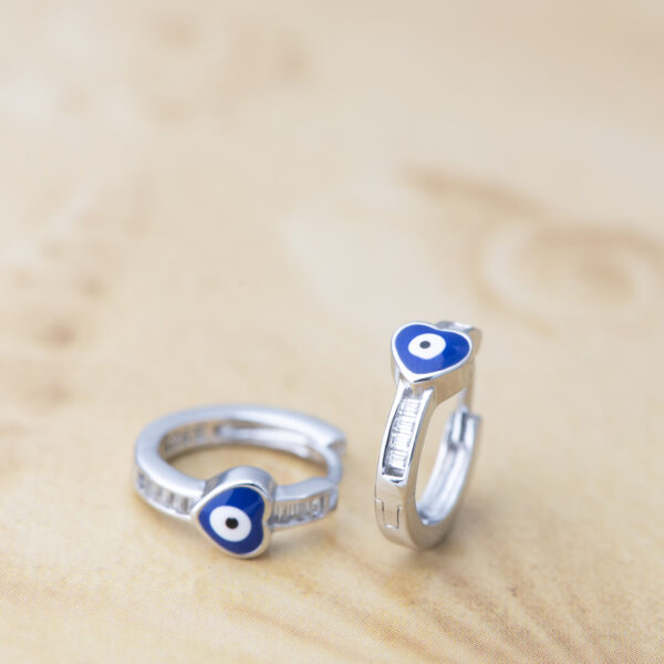 Evil Eye Guard Hoop Classic Earrings
