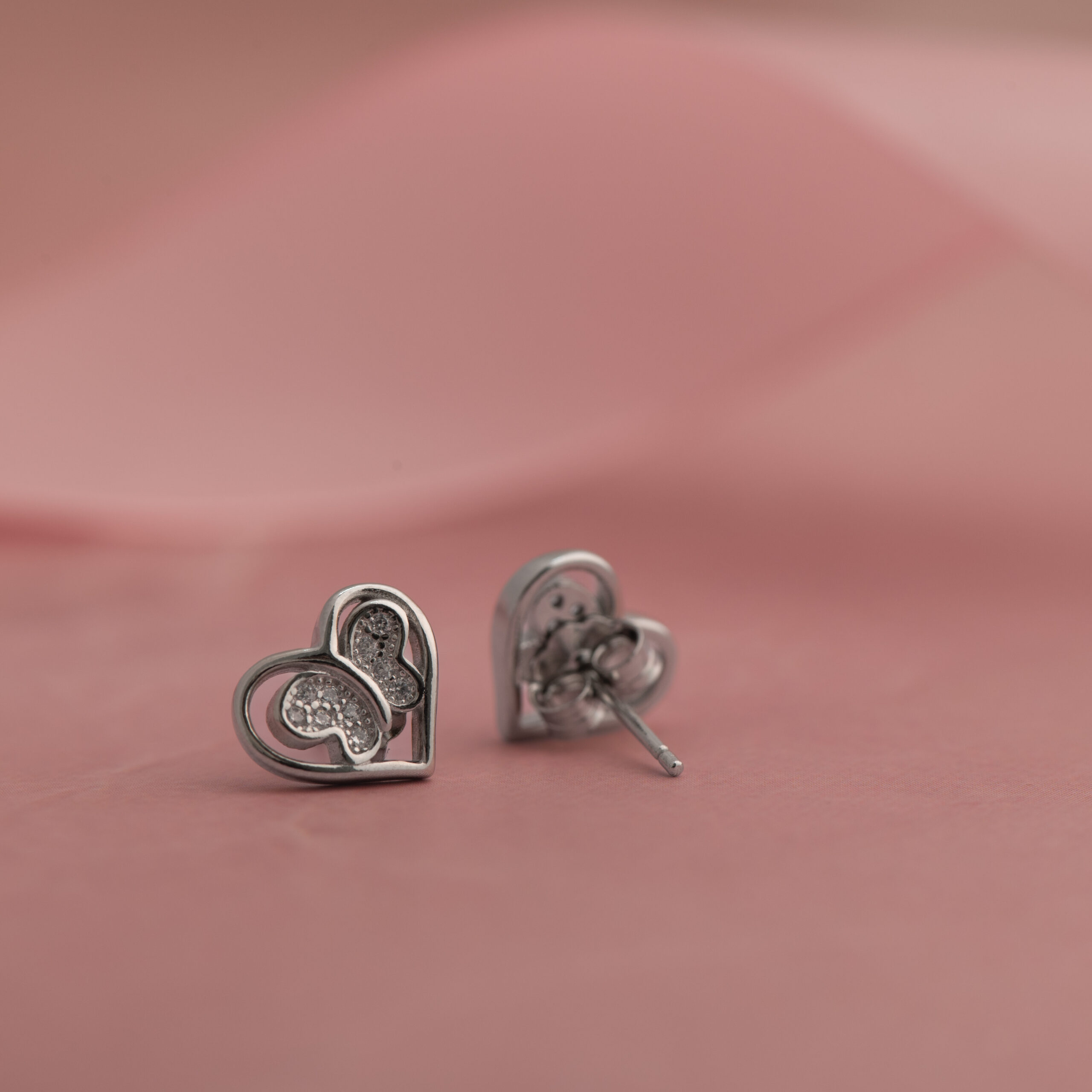 First Love Butterfly Studs