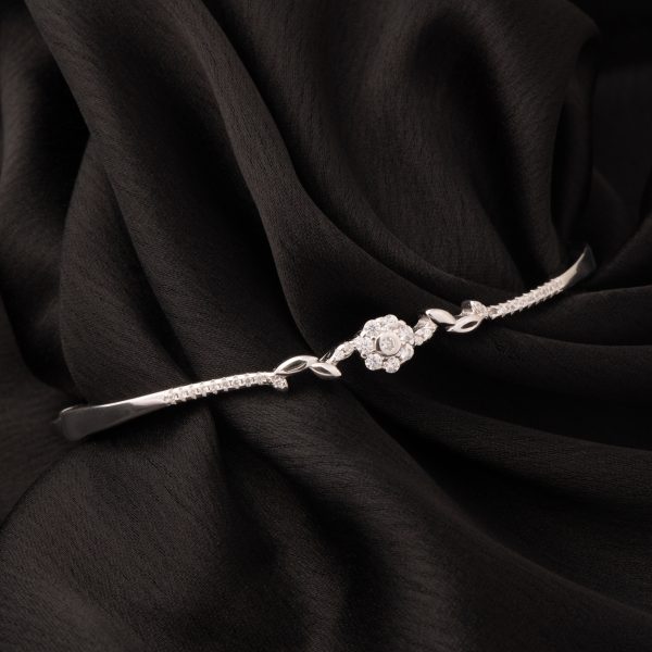 Flower of Life Silver Kada