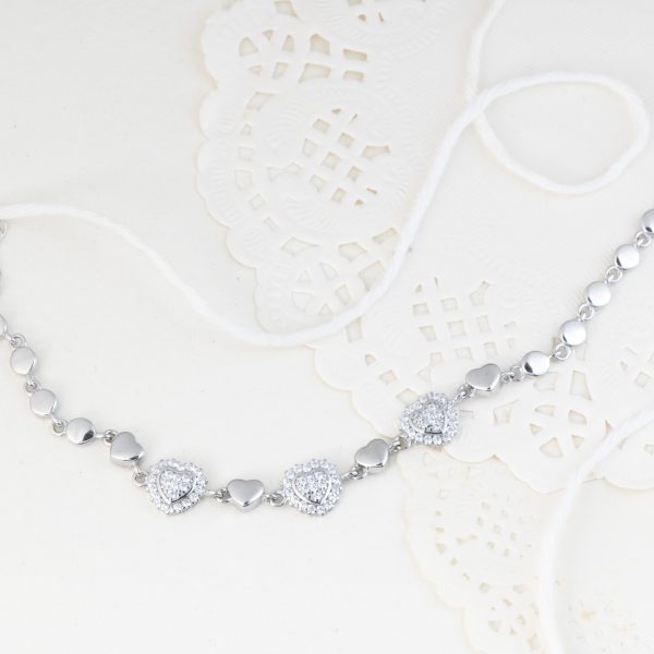 Fond Love Heart Bracelet