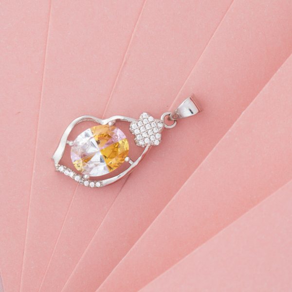 Friends for Life Golden Pendant Charm
