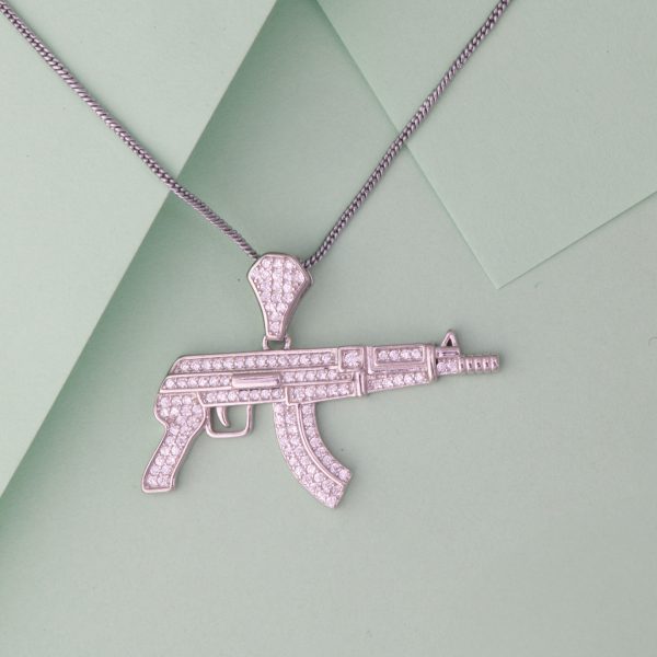 Guns & Diamonds Pendant Charm