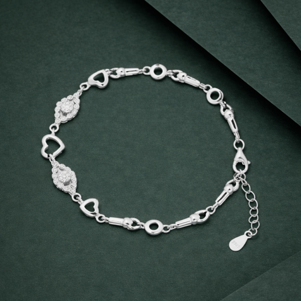 Heart Blossom Spark Bracelet