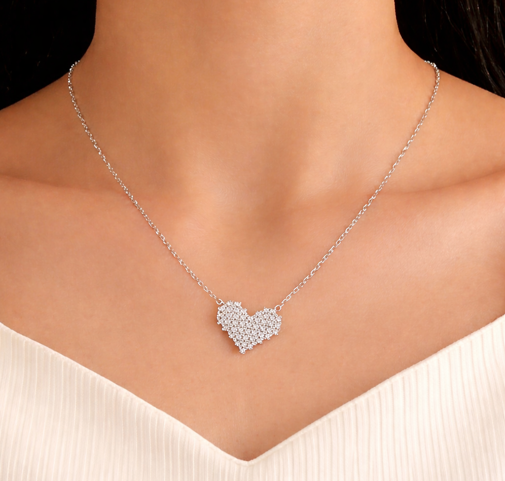 Heart of Sparkle Pendant - cg 1