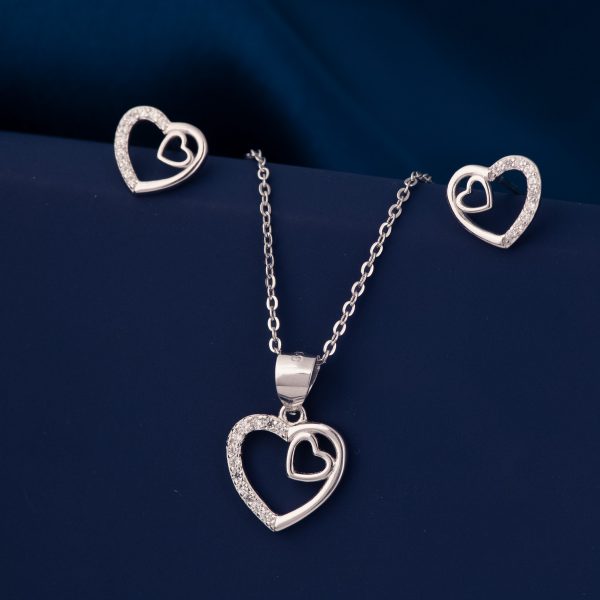 I Found Her Pendant Set