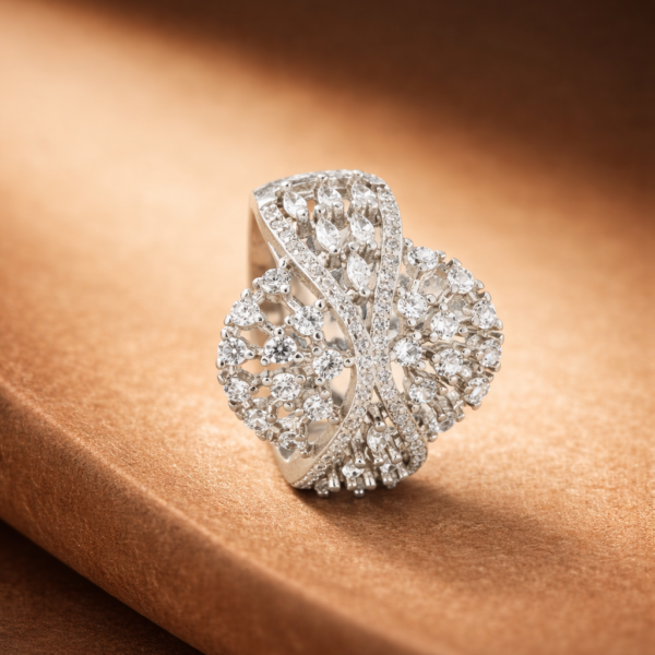 Infinity Bloom Statement Ring