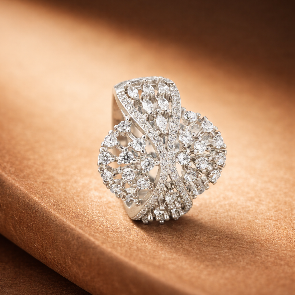 Infinity Bloom Statement Ring - cg 2