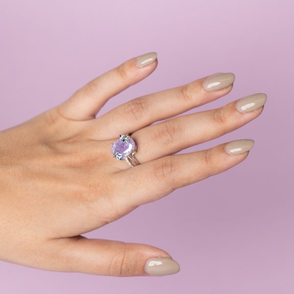 Lavender Bloom Grace Ring