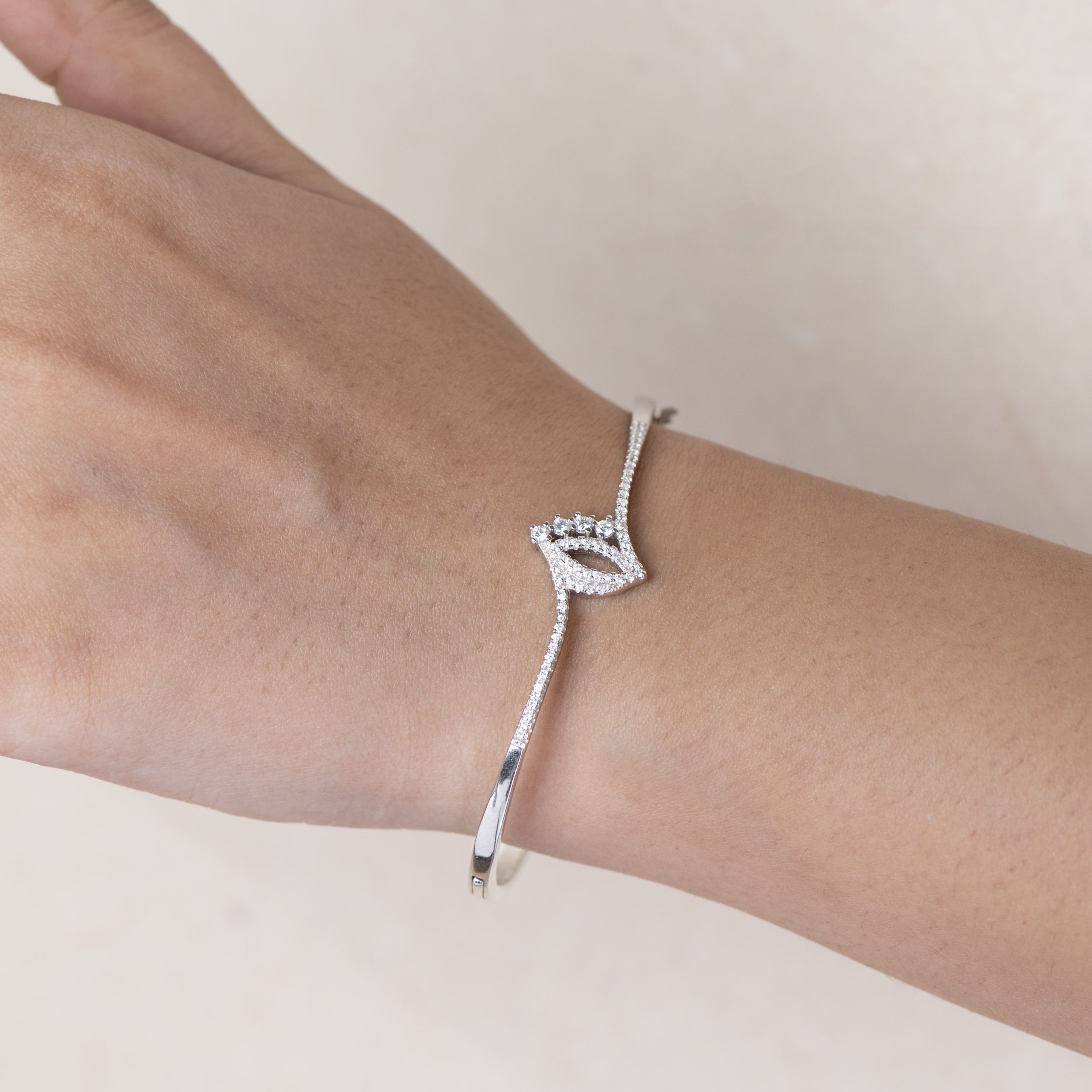 No Nazar Silver Kada