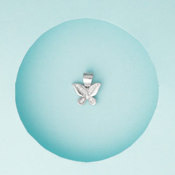 Ocean Butterfly Pendant Charm