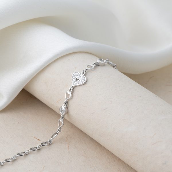 Pavé Love Link Bracelet