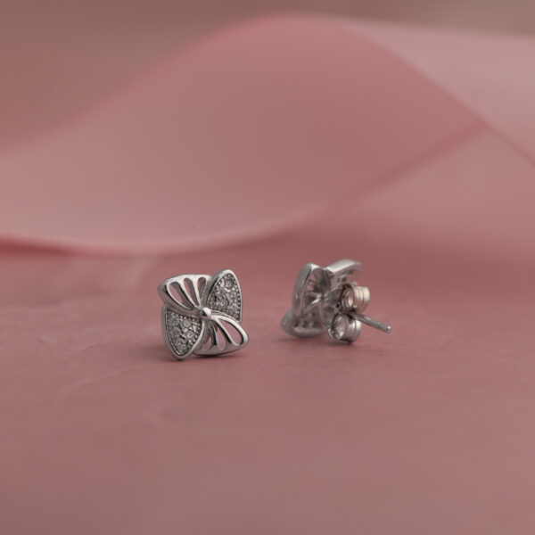 Petal Ribbon Spark Studs