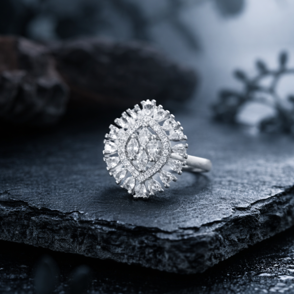 Radiant Petal Bloom Ring