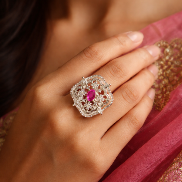 Royal Rose Bloom Ring