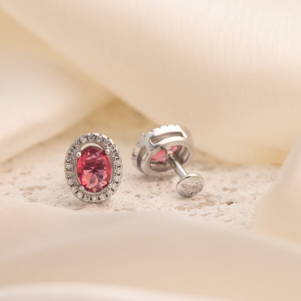 Royal Ruby Glow Studs