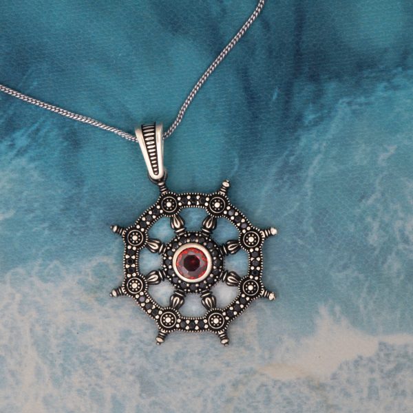 Sea Wheel Pendant Charm