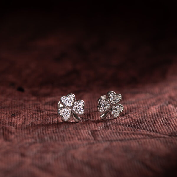 Three-leaf Clover Studs