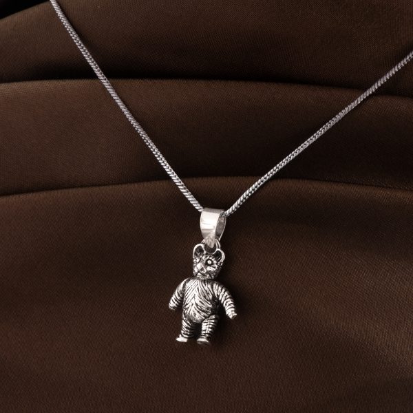 Tiny Bear Pendant Charm