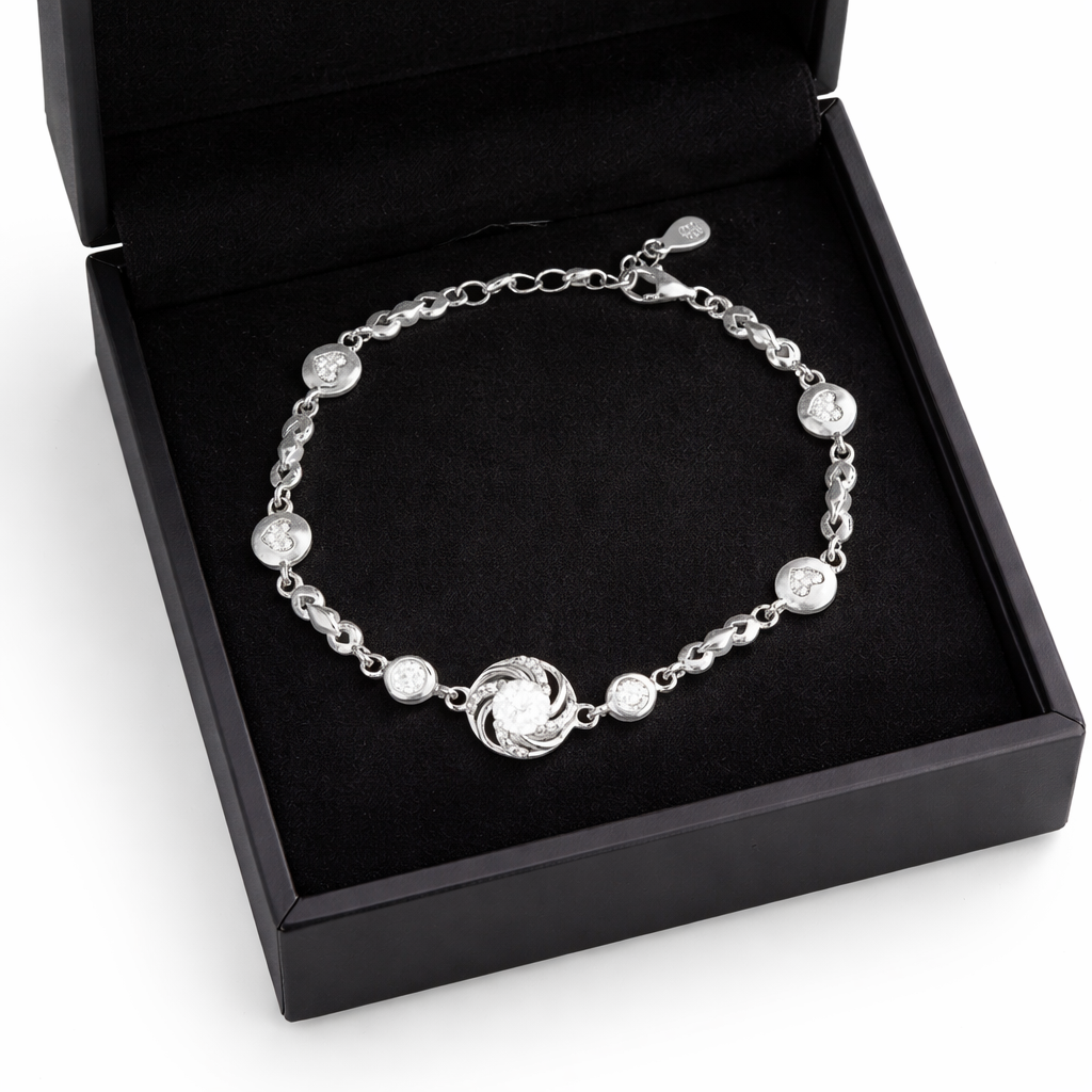 Tornado Silver Bracelet - cg