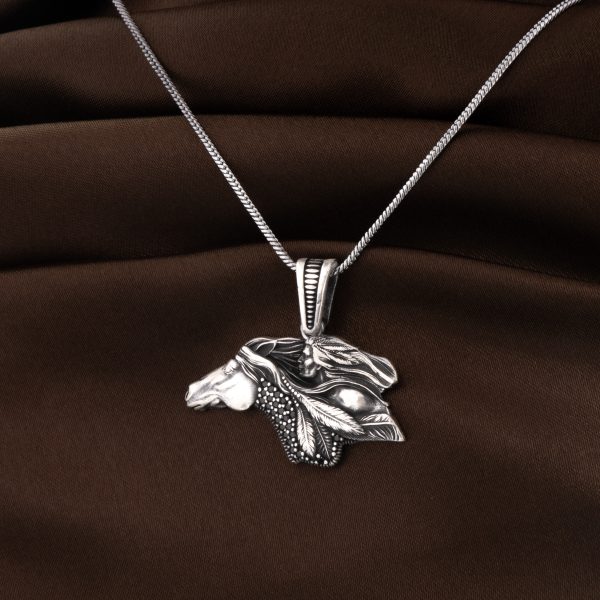 Warrior Horse Pendant Charm