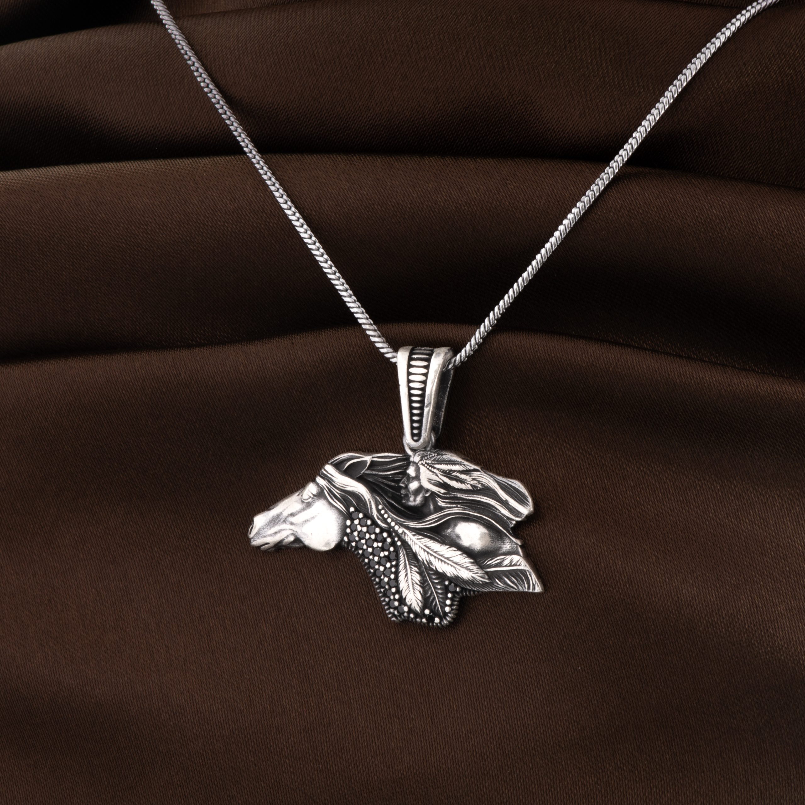 Warrior Horse Pendant Charm