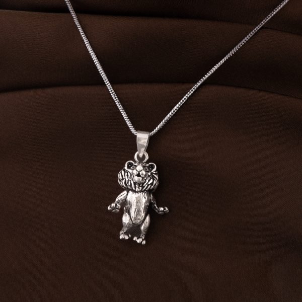 Wild Lion Pendant Charm